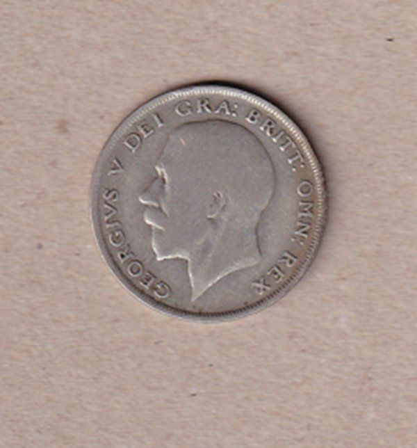 Alle Münzen: Half Crown 1920 - argent 14.4grammes – Gebraucht aus Grandson von Rogneux 1