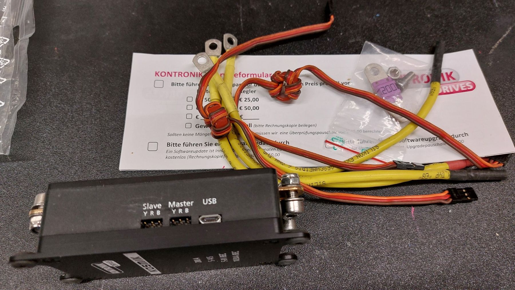 Modellismo RC: Kontronik Kosmik 200A – Usato da Bitsch venduto da Harry82 2