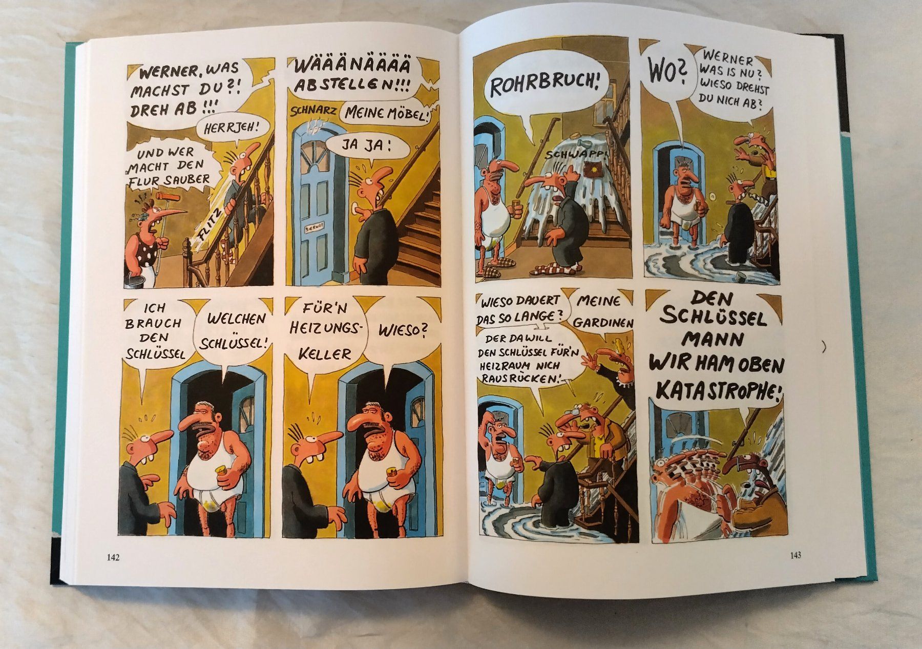 Fumetti: Brösel - Werner / Comic Hardcover mit 192 Seiten ab Fr. 5.- – Usato da Bellach venduto da JingleJerry 6