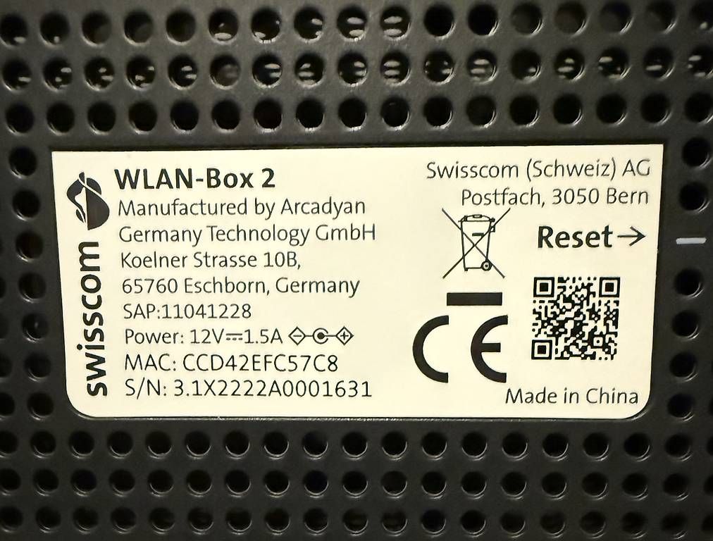WiFi: WLAN-Box 2 Repeater SwissCom – D'occasion à Walenstadt par ovi_ydp5 1