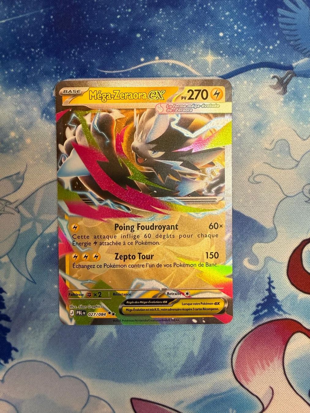 Pokémon Cartes à collectionner: Méga-Zeraora EX - PBL 027 FR – Neuf (Voir description) à Courgenay par ScamBoxOff