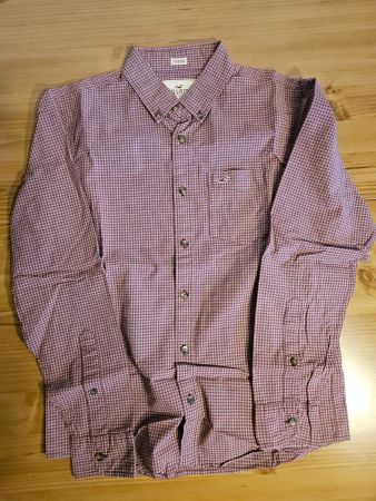Herrenhemd Hollister Grösse M kariert, regular fit