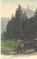 Kleine Scheidegg - am Weg 1911