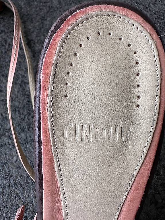 Cinque Scarpe da donna: Spitze Pumps mit Riemchen zum Binden, Gr. 38 – Usato da Schötz venduto da Gwala 3