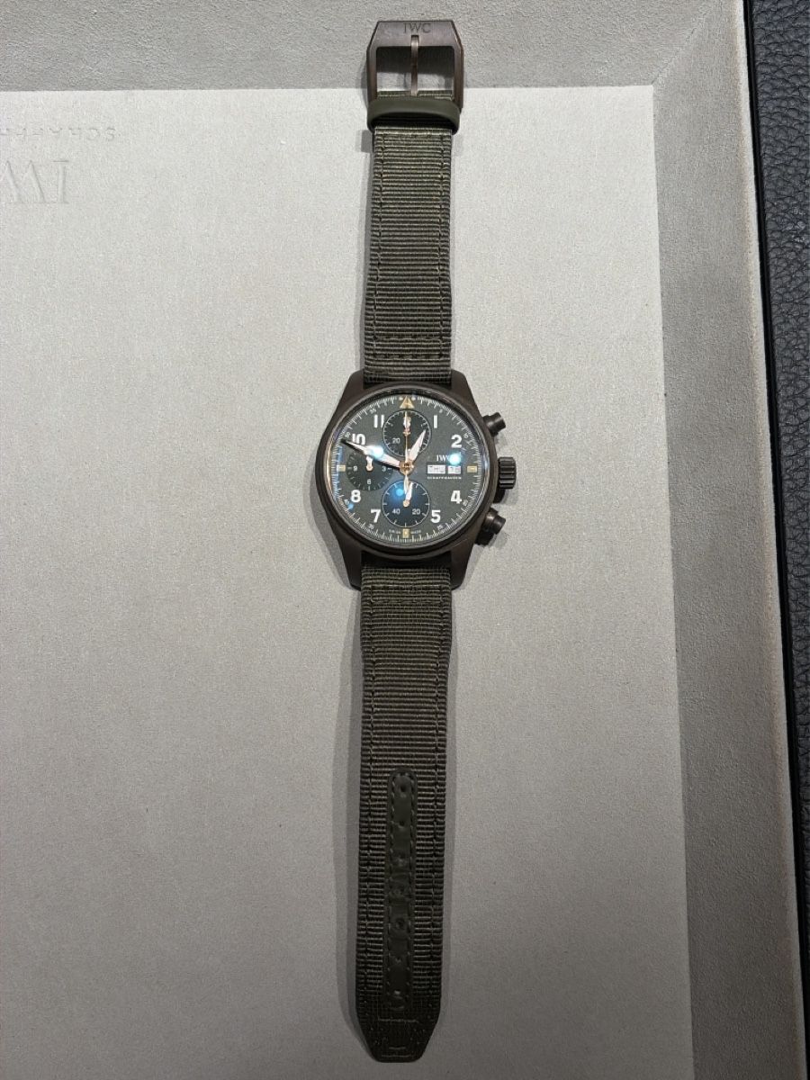 IWC Uhren: IWC Ref: IW387902 Chronograph in Bronze – Gebraucht aus Luzern von WhoAmI