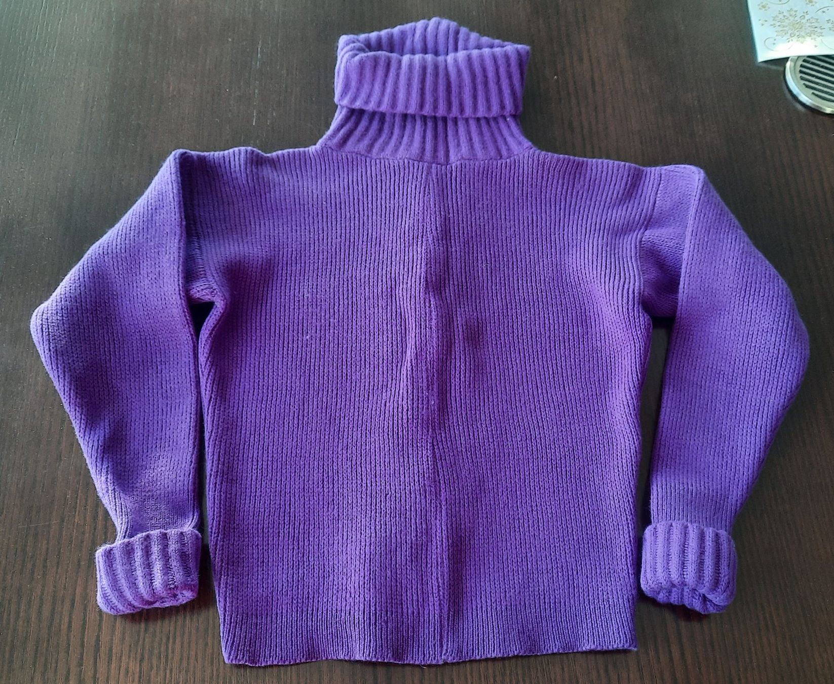 Maglioni & Felpe: Strick Pullover, violett, Wolle, unisex, sehr warm, 42 – Usato da Herrliberg venduto da AlexandraBopp 3