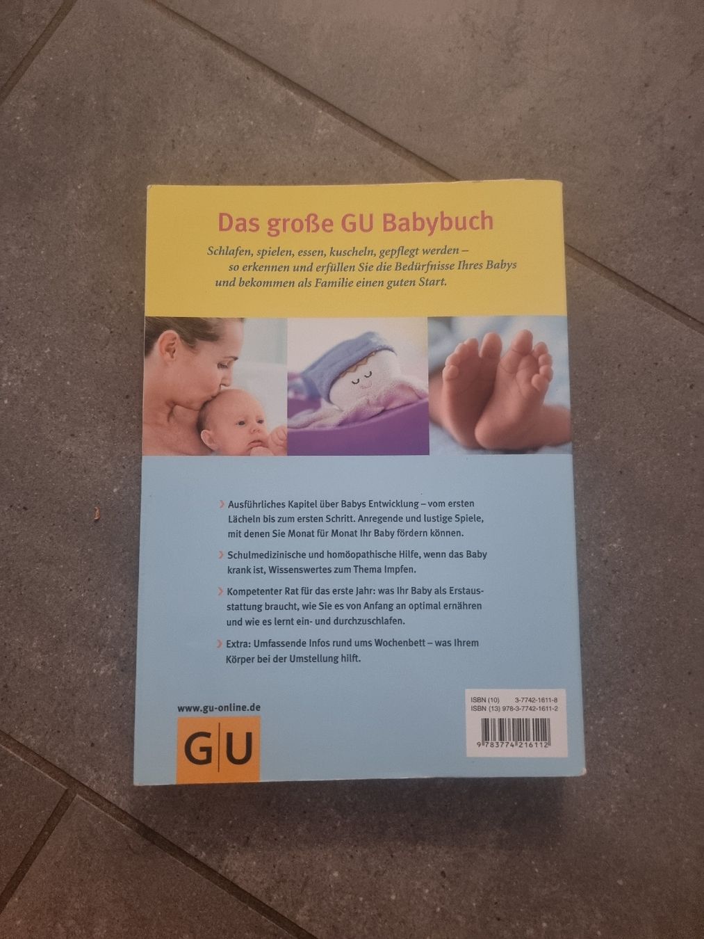 Libri: Das Grosse GU Baby Buch Ratgeber – Usato da Zweidlen venduto da VG159 2