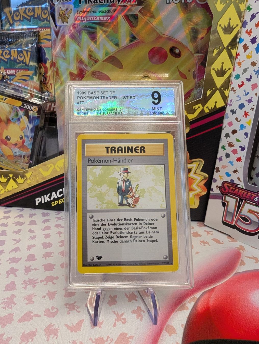 Pokemonkarte Pokémon-Händler 1.Edition, 1999 Base Set, SG 9 (Gebraucht ...