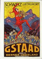 GSTAAD Plakat-Werbung