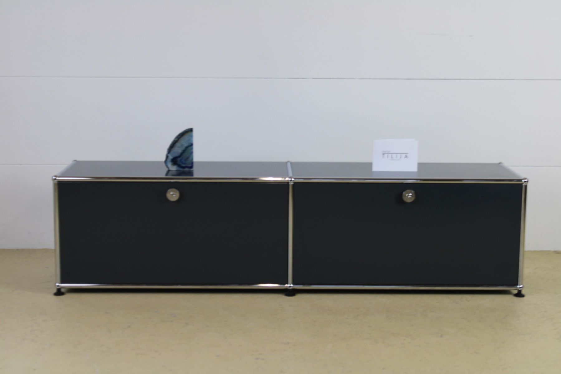 USM Cassettiere: USM Lowboard in Anthrazitgrau, Umbau möglich (2) – Usato da Meinisberg venduto da atelier_TILIJA 4