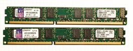 Kingston 8GB DDR3 RAM Kit (2x 4GB) 1333MHz KVR1333D3N9K2/8G 