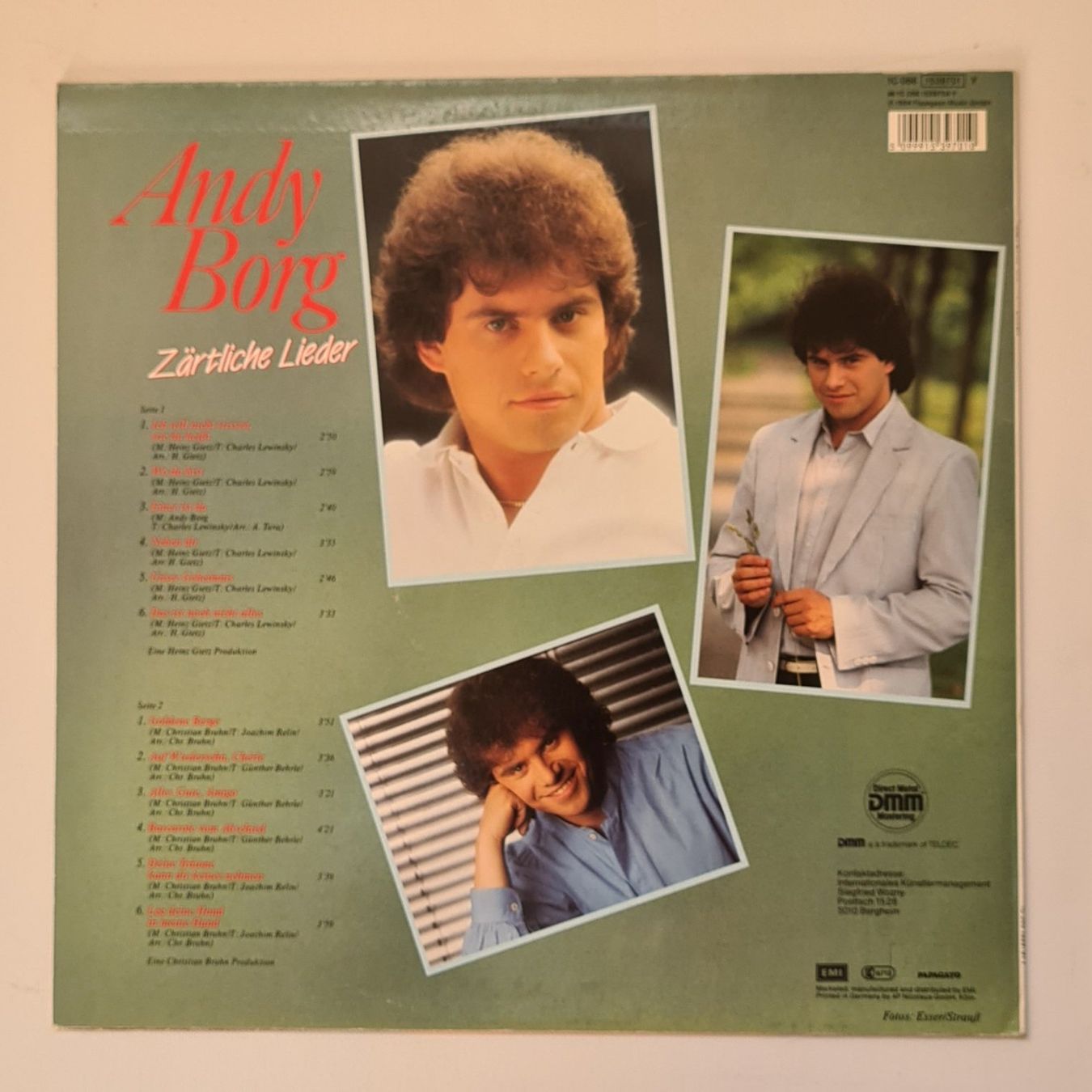 Dischi in vinile: LP | Andy Borg | Zärtliche Lieder – Usato da Dietikon venduto da Jacky1983 1