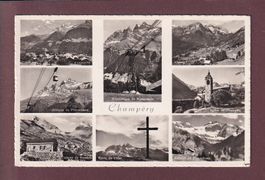CHAMPERY - 8 images - 1951