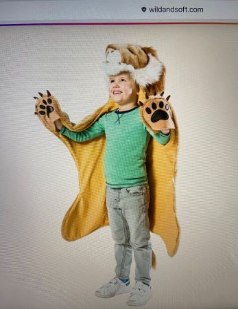 WILD AND SOFT Déguisement lion peluche 3-8 ans