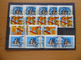 Schöne Auswahl mit Vollstempel