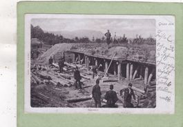 Militär Sappeurs  Gruss aus Liestal  1901