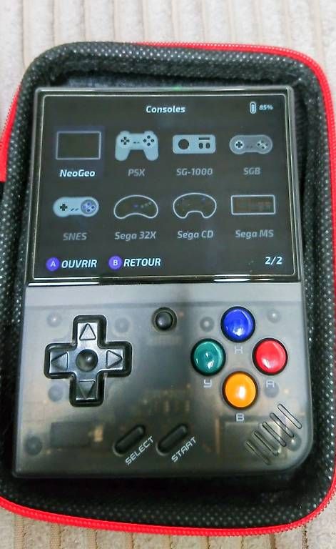 Console: Console Rétro Miyoo Mini+ OnionOS avec étui et accessoires – Usato da Eclépens venduto da Shunyam 4