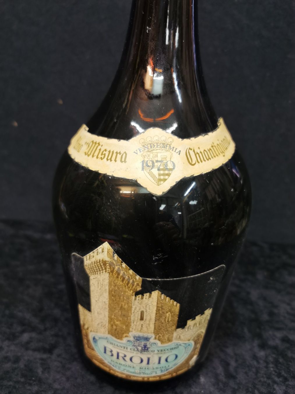 Wein: 175 CL BROLIO 1970 CHIANTI ITALY – Neu (gemäss Beschreibung) aus Genève von Leboucheoreilles 1