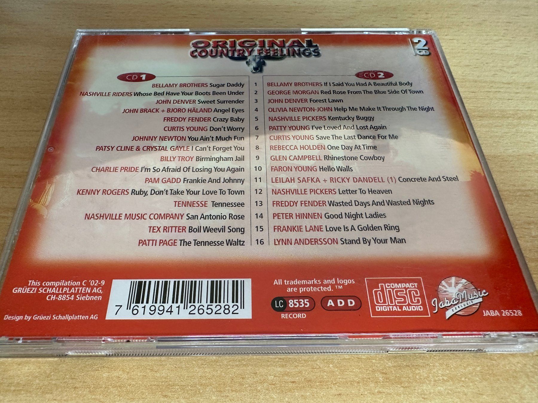 CD: Various - Original Country Feelings - 2 CD – Usato da Rikon im Tösstal venduto da Alpenmutz 1