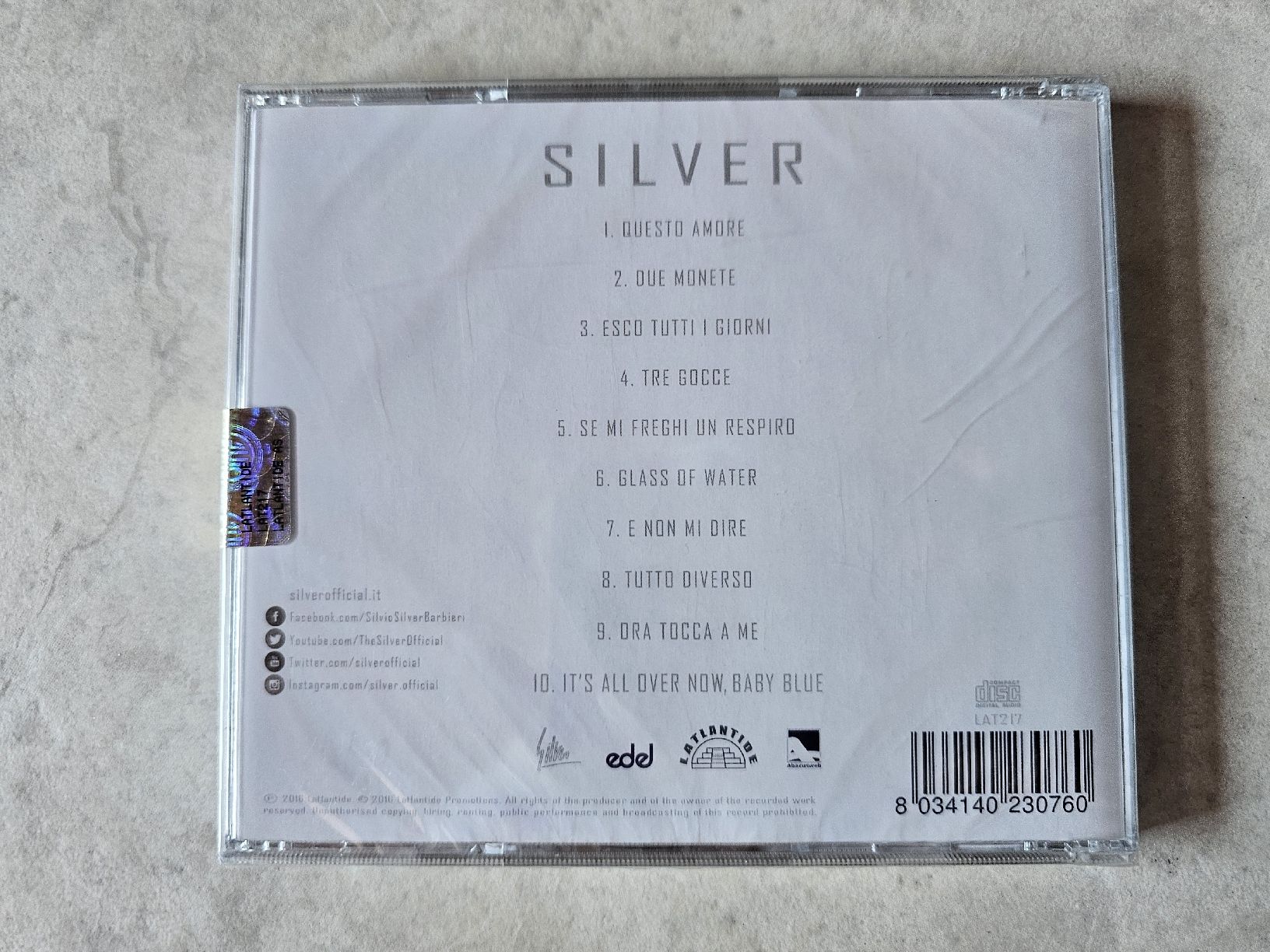 CD: Silver  -  Silver  /  Fabrikneu – Nuovo e nell'imballaggio originale da Schneisingen venduto da backstore24 1