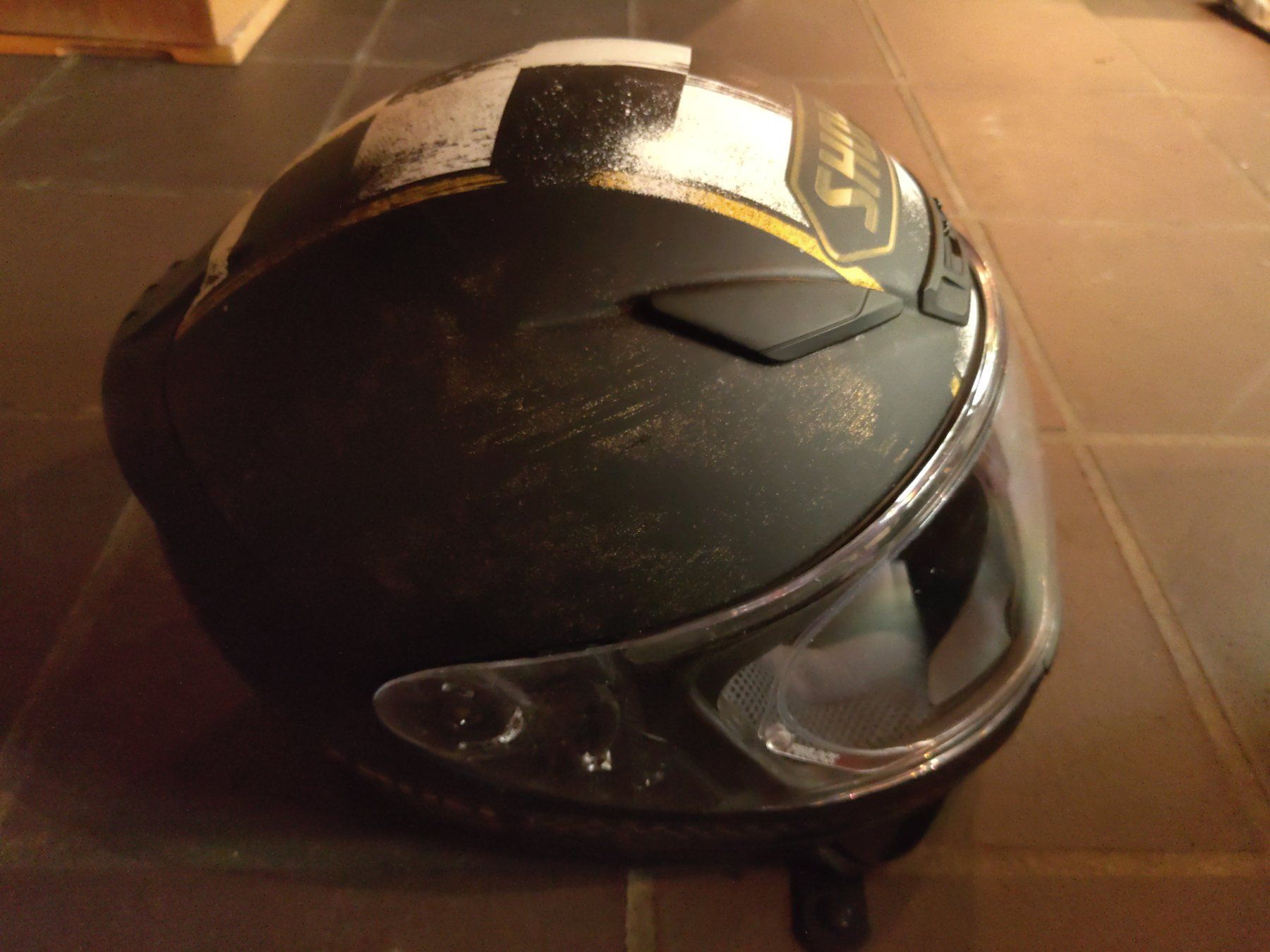 Shoei Caschi & visiere: Motorrad Helm Shoei Racing – Usato da Jona venduto da mastah_tradah 5