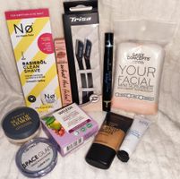 Kosmetik Set: Rasieren, Bronzer, Scrub, Lippen, Haare NEU!
