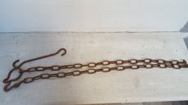alte Kette mit Haken
