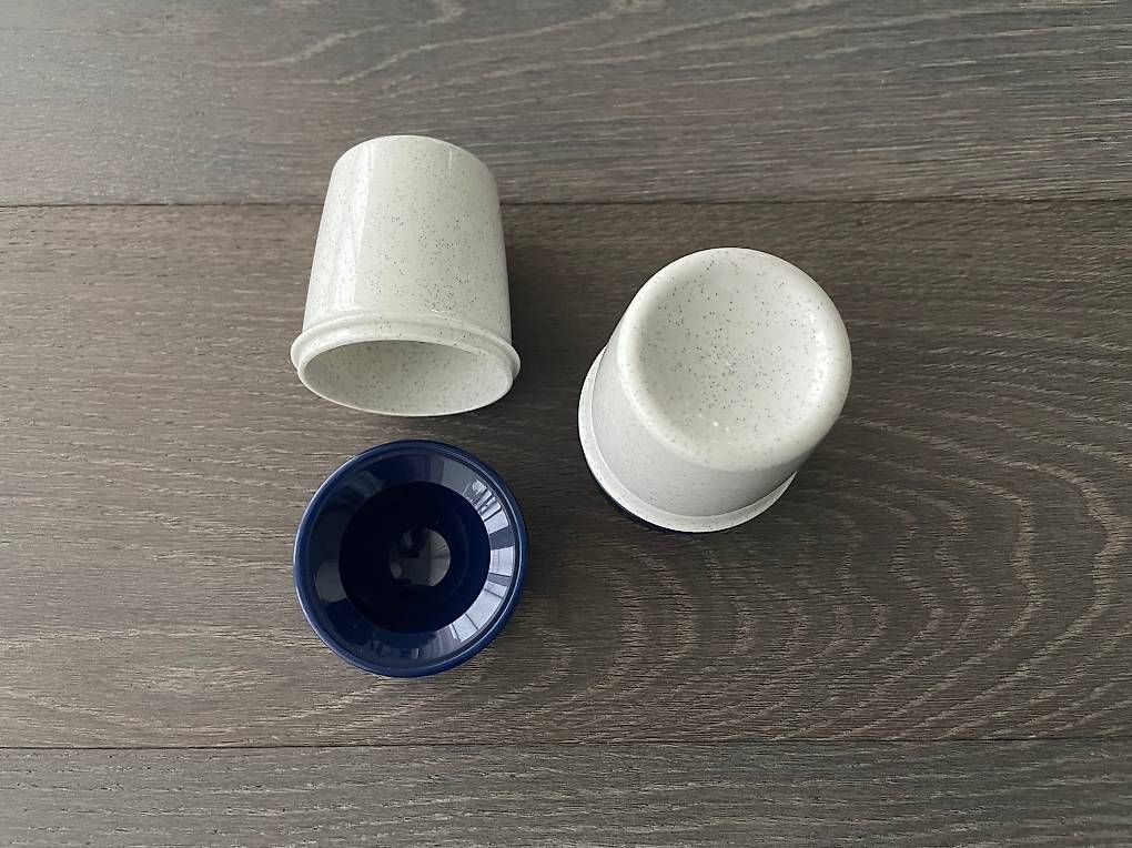 Behälter & Ähnliches: 2 Picknick/Camping Eierkorb/-becher Tupperware – Gebraucht aus Hünenberg von Betsch1