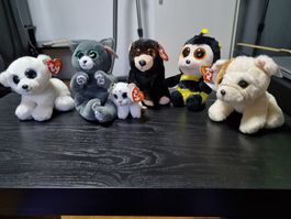 6 Plüschis von Ty