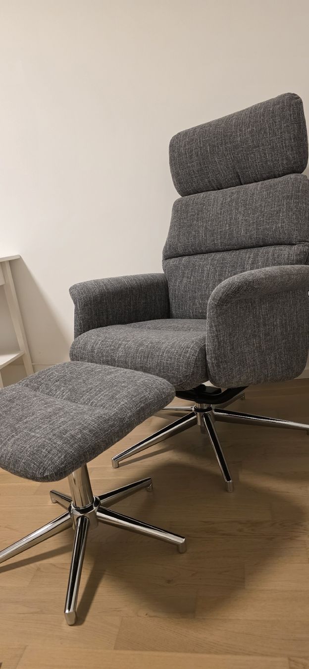 Ikea Poltrone: Relax-Sessel mit Hocker in Grau – Nuovo (secondo la descrizione) da Dietikon venduto da Mil_yw5j 1