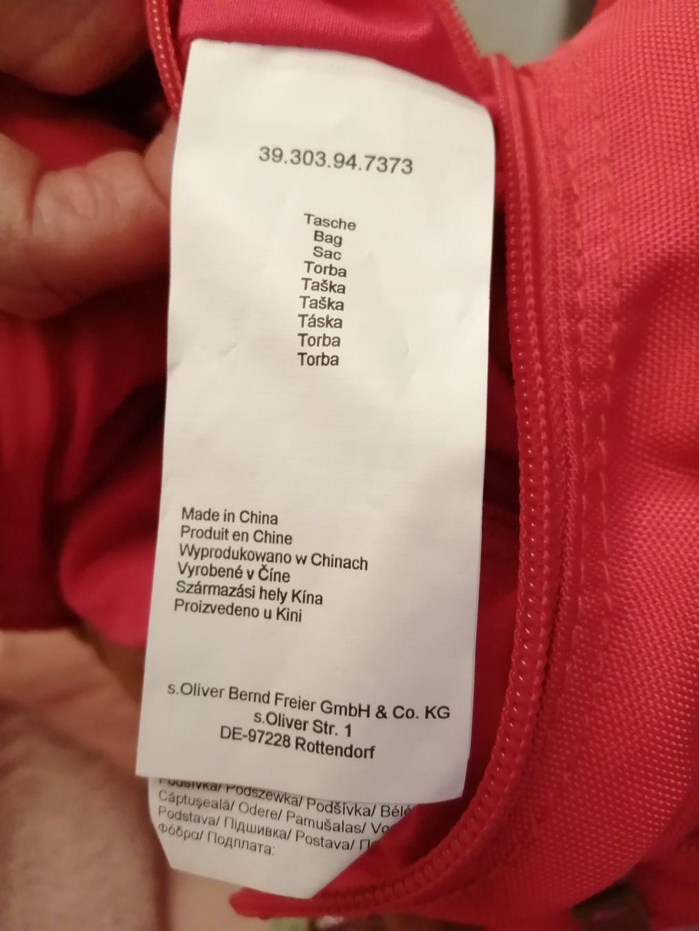 Taschen für Damen: Tasche pink, Marke S. Oliver, NEU – Neu (gemäss Beschreibung) aus Ostermundigen von Dinge1 6