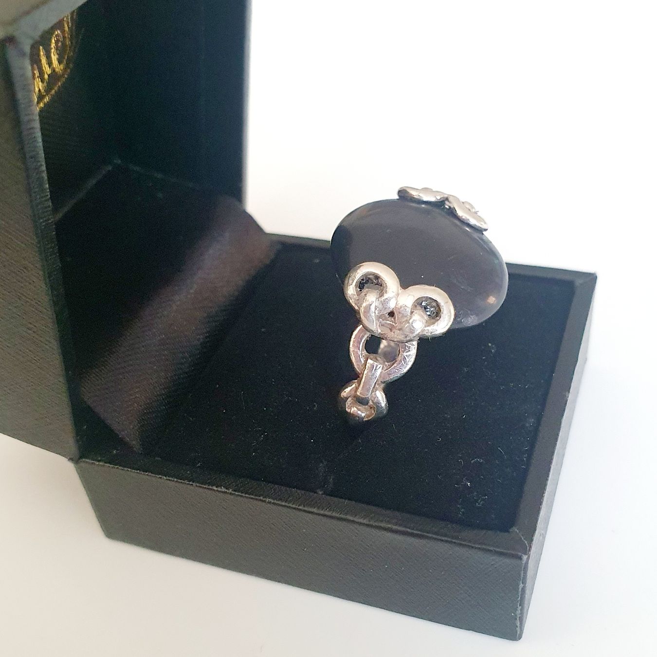 Anelli: Monet Vintage Ring, Silber 925, Schwarz, Grösse 19.6 mm – Usato da Kreuzlingen venduto da Wunderkiste123 2
