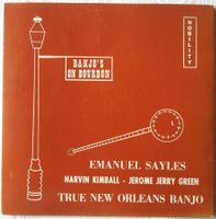 LP VINYL:  Sayles – Banjo's On Bourbon sign.