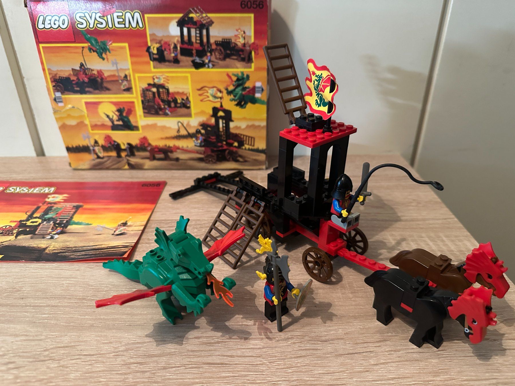 Lego Kit di costruzioni: LEGO Ritter 6056 Dragon Wagon – Usato da Basel venduto da Don-Angel 3