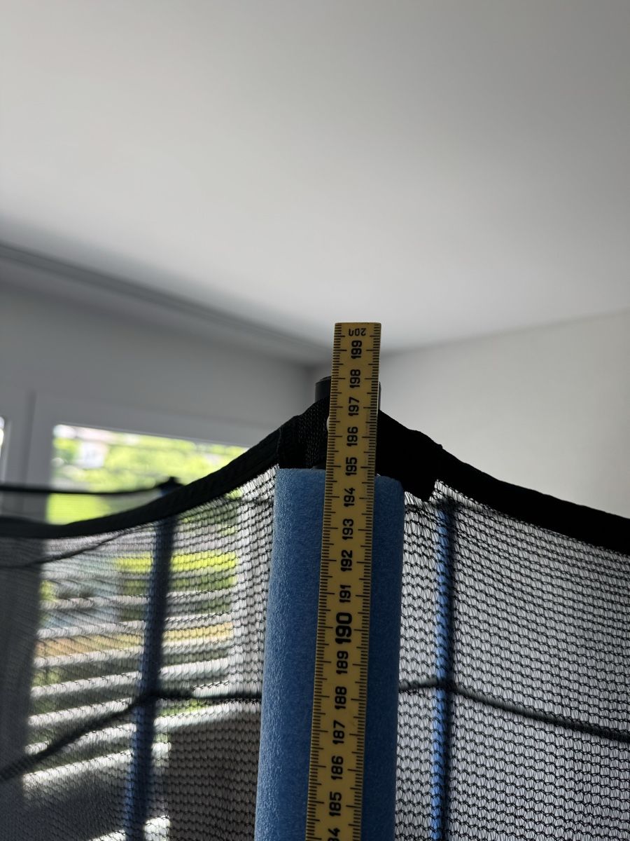 Trampolines: Trampolin mit Sicherheitsnetz blau Kinder – D'occasion à Hausen AG par xavers 2