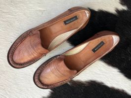 NAVYBOOT Loafers Leder braun Grösse 38 guter Zustand