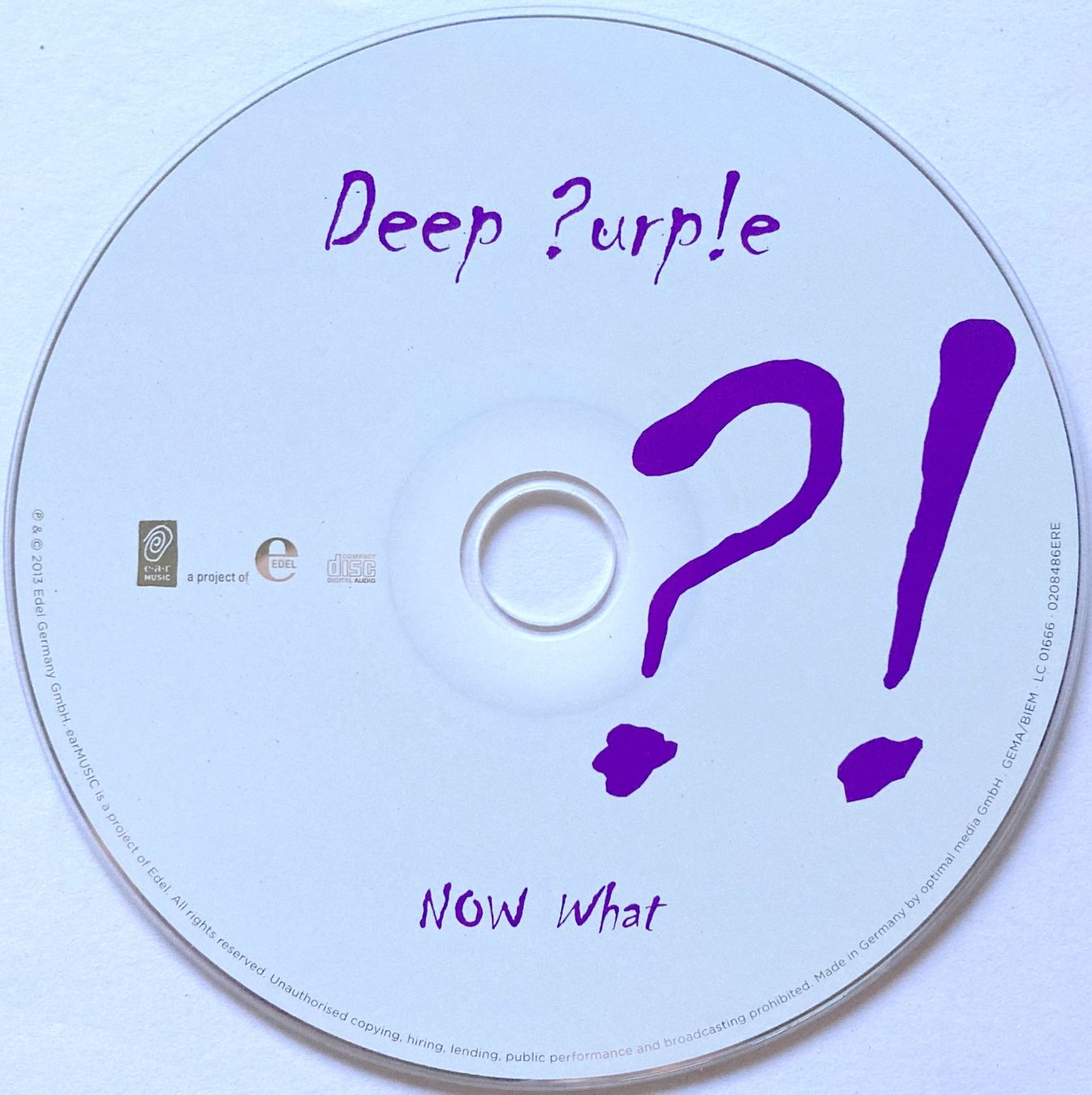 CD: DEEP PURPLE - NOW WHAT ?! – Usato da Bottens venduto da hotter-than-hell 3