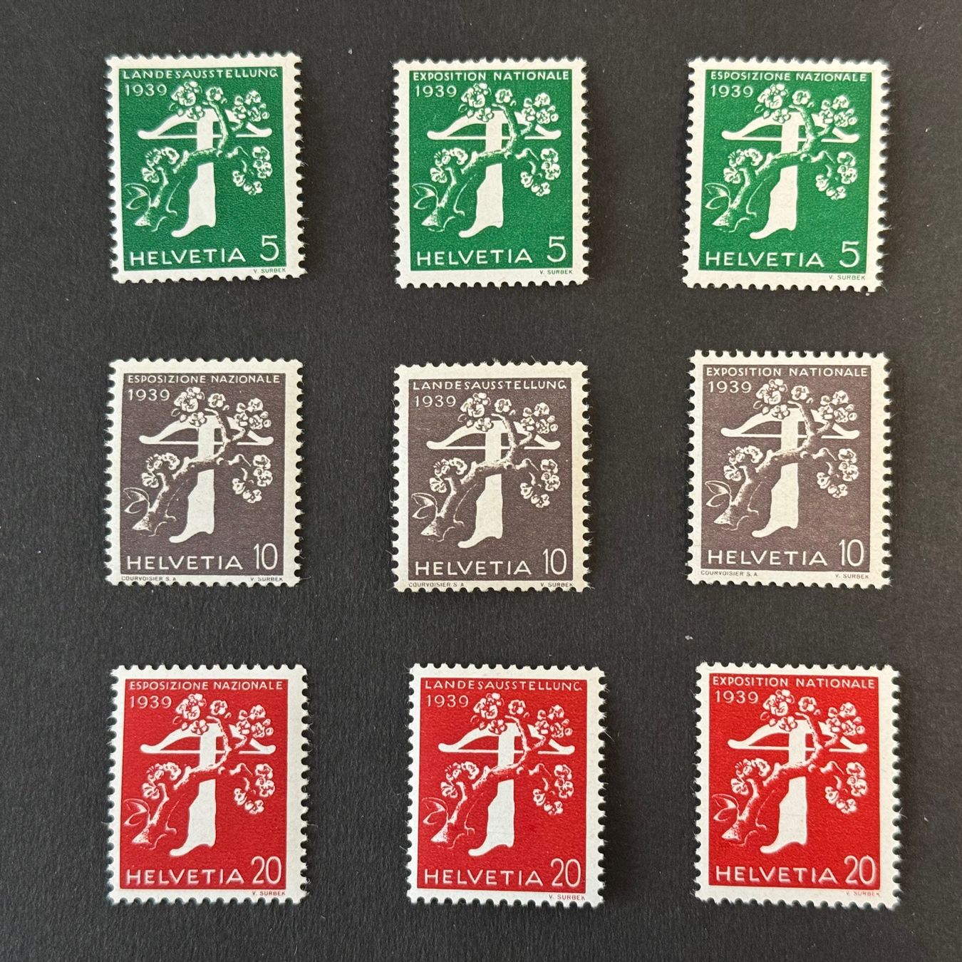 Tutti i francobolli: Landesausstellung 1939, Rollenmarken, postfrisch – Nuovo (secondo la descrizione) da Stallikon venduto da HILDECH1