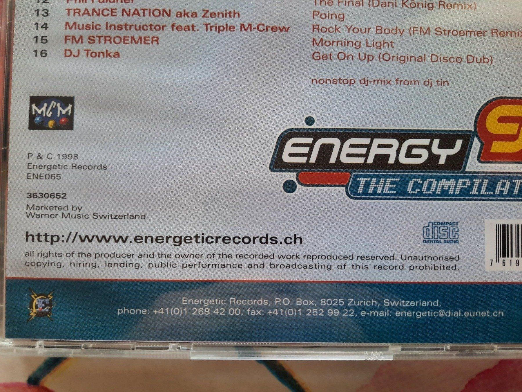 CD: CD Energy 98 - The compilation – Usato da Pully venduto da bro_n52j 1