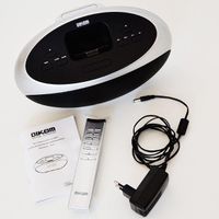 DIKOM Docking Egg: Radio Wecker iPod/iPhone-Docking-Station