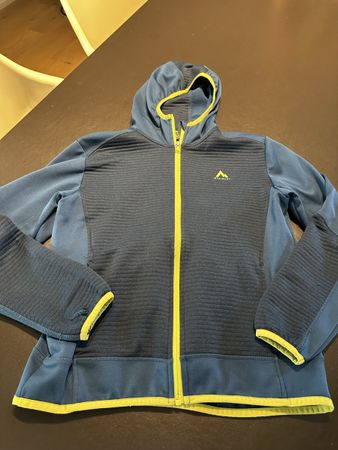 McKinley Kapuzenjacke Gr. 164, Jungen, blau, DryPlus