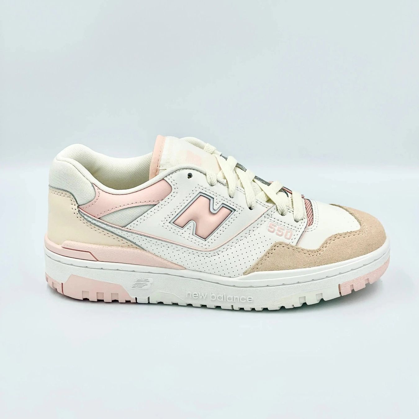 New Balance Damenschuhe: New Balance 550 White Pink EU 41.5 – Neu und originalverpackt aus Erlinsbach von sasneakers 1