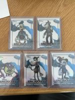 Disney Epic Mickey Sammelkarten 5er Set neuwertig