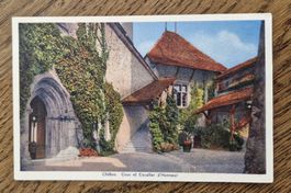 Chillon, Cour et Escalier d'Honneur 1939, Sonderstempel