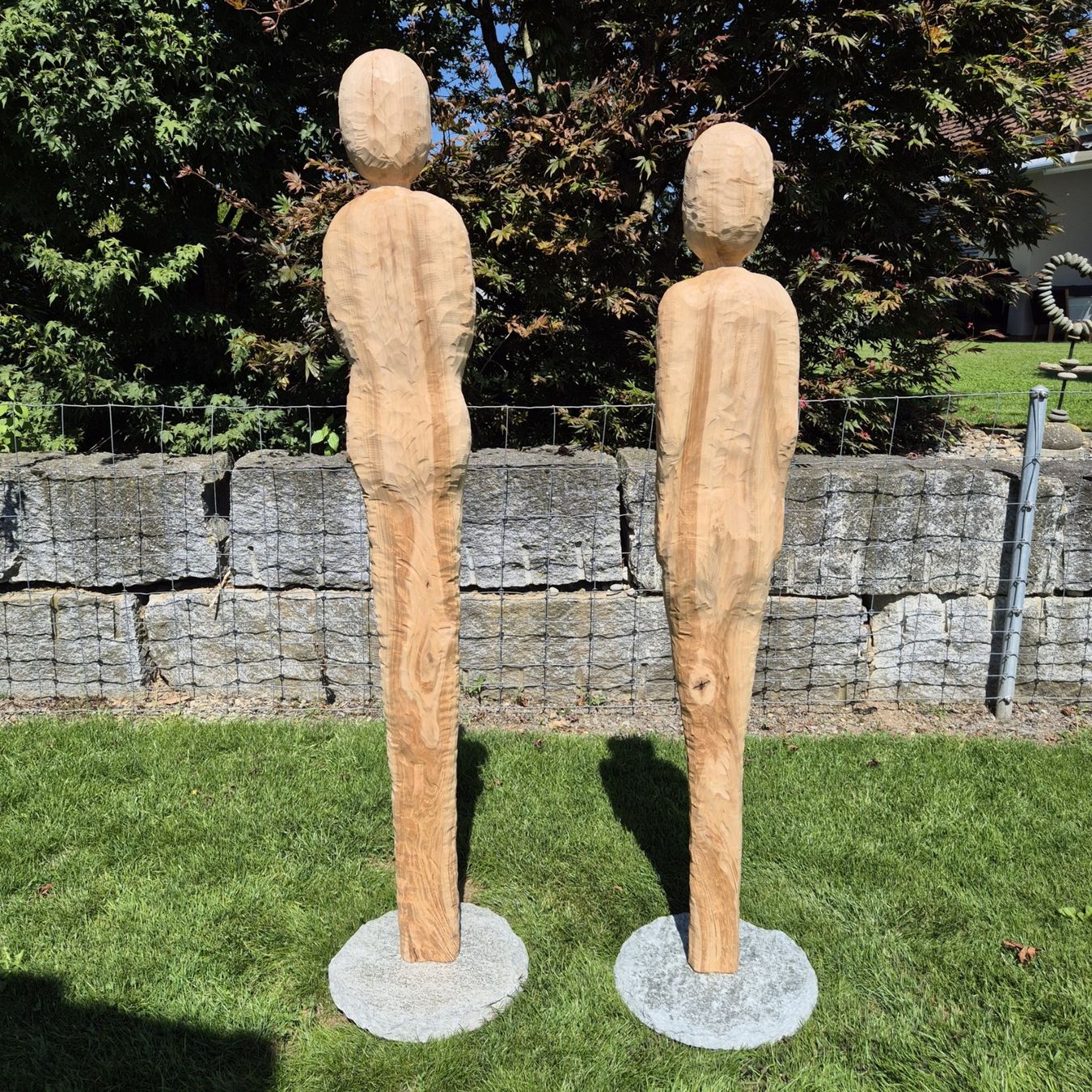 Sculptures & Statues: Holzskulptur "Silent Talk" – Neuf (Voir description) à Ottenbach par WoodGallery 2