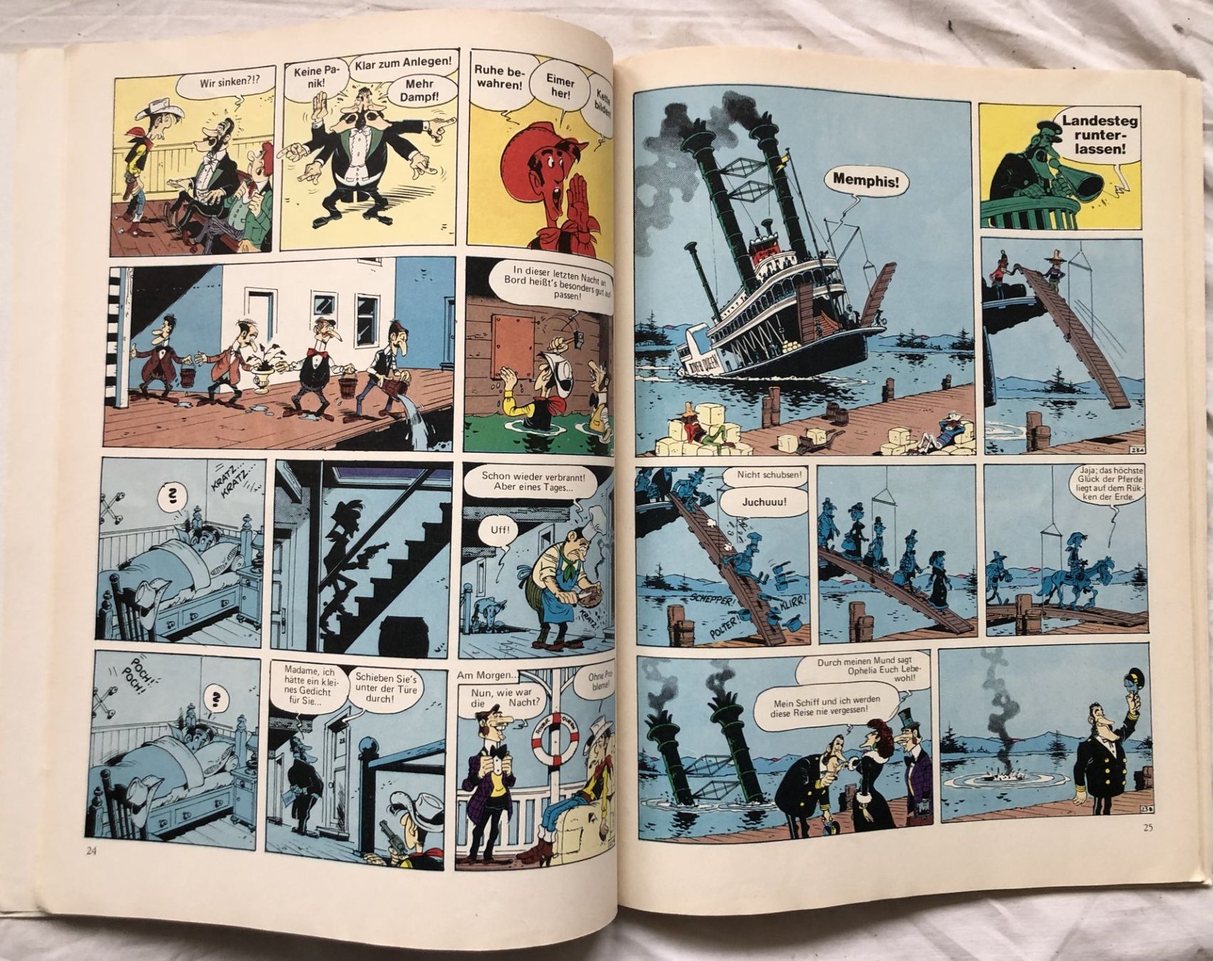Fumetti: LUCKY LUKE - Band 35 - Sarah Bernhardt – Usato da Schaffhausen venduto da durruti 3