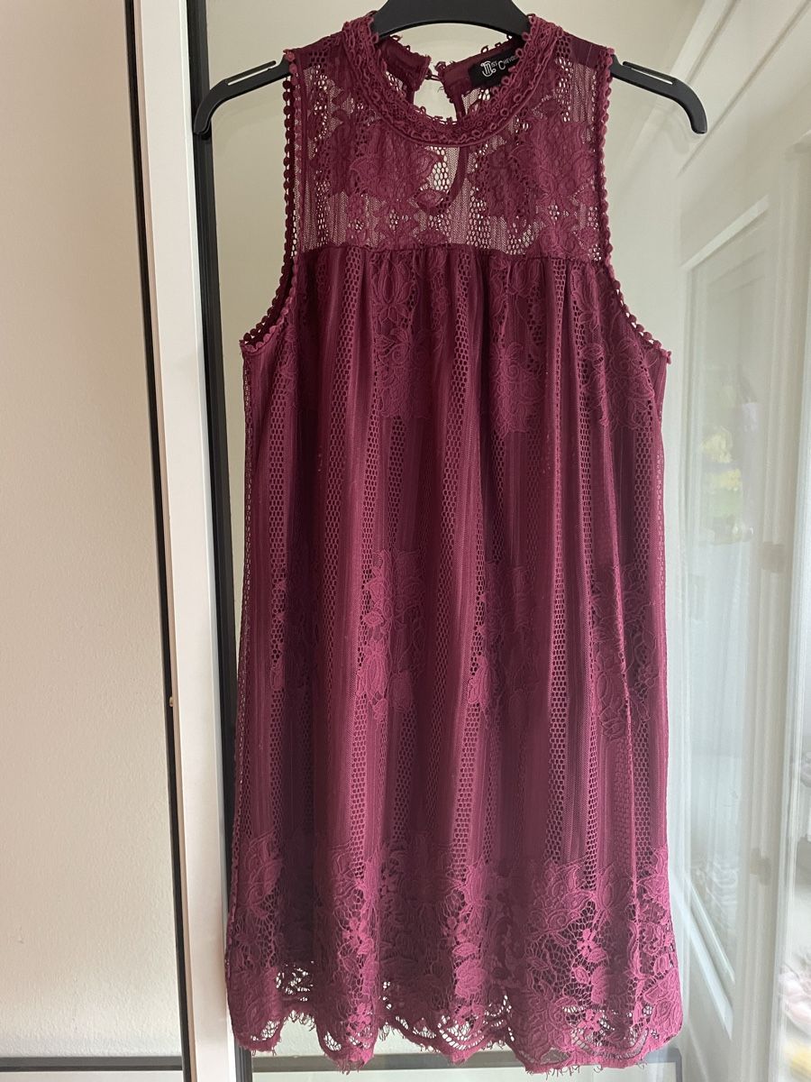 Vestiti: Spitzenkleid weinrot – Usato da Full-Reuenthal venduto da Mimi_1986 3