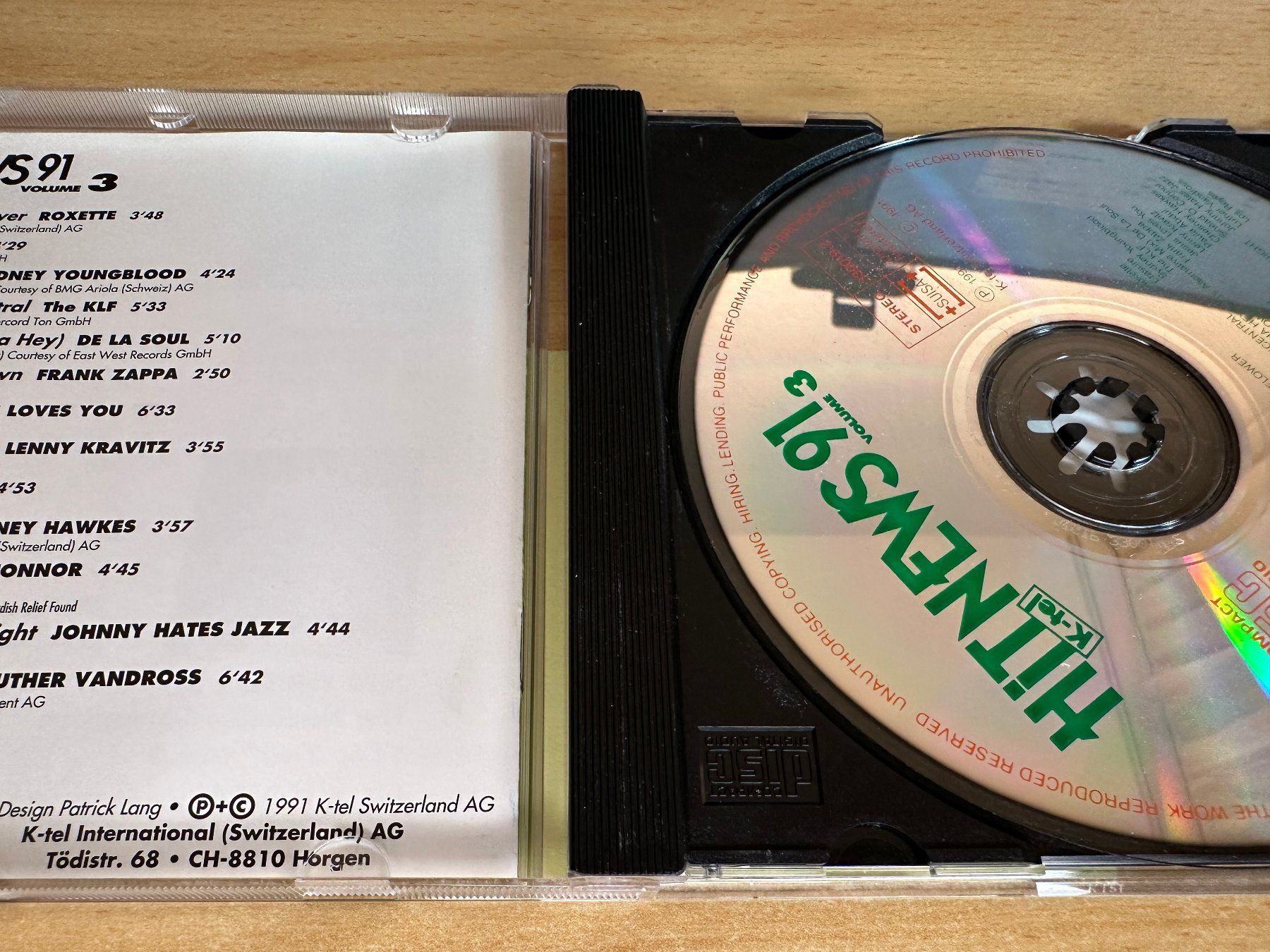 CDs: Various – Hit News 91 Volume 3 – Gebraucht aus Rikon im Tösstal von Alpenmutz 2