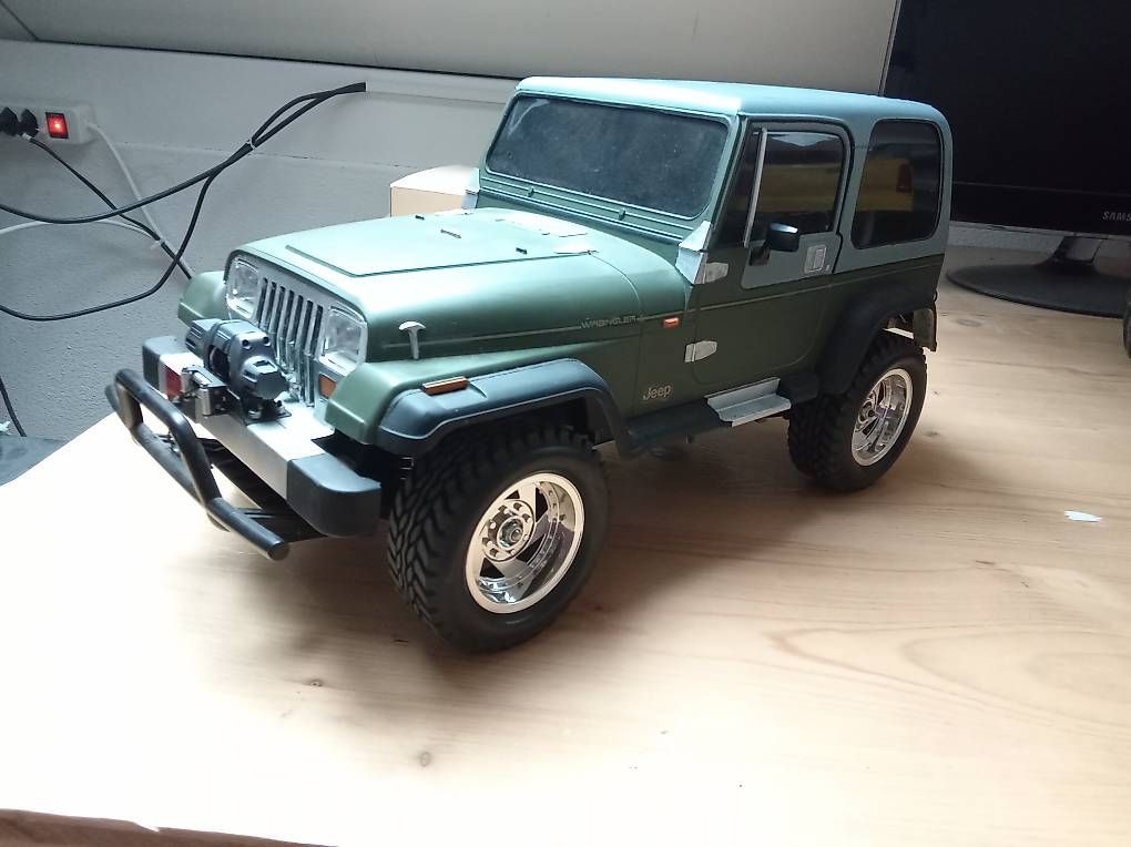 Tamiya RC Modellbau: Jeep Wrangler YJ Tamiya RC Modell – Neu (gemäss Beschreibung) aus Boniswil von wae_2bw9