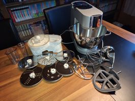 Kenwood Swiss Edition Chef Titanium inkl. Zubehör